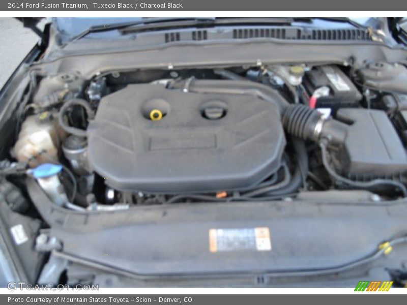 Tuxedo Black / Charcoal Black 2014 Ford Fusion Titanium
