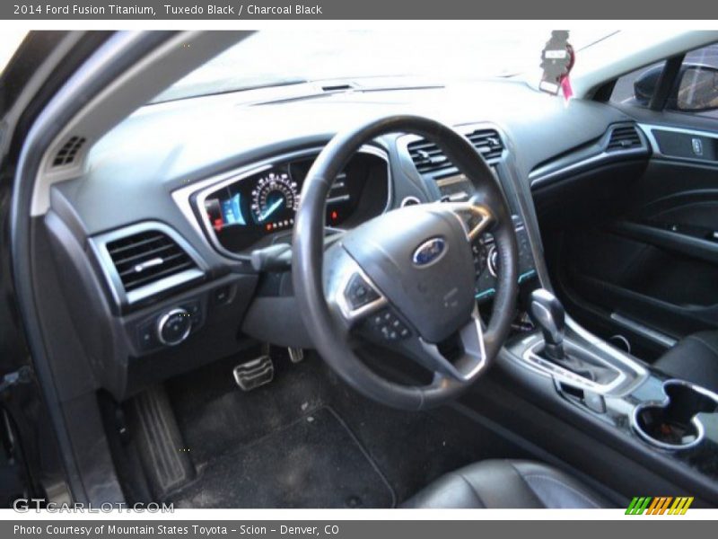 Tuxedo Black / Charcoal Black 2014 Ford Fusion Titanium