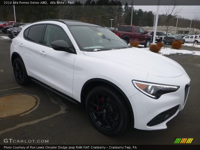 Front 3/4 View of 2019 Stelvio AWD