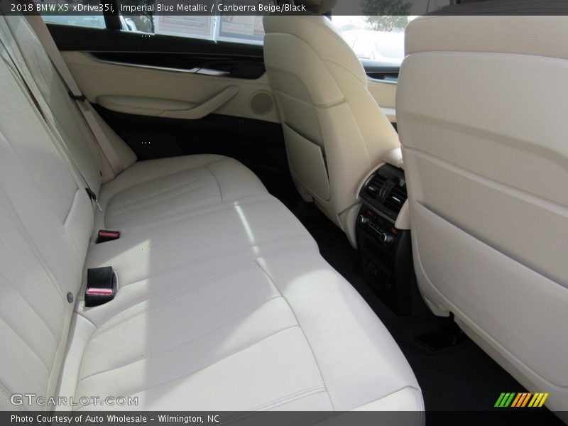 Imperial Blue Metallic / Canberra Beige/Black 2018 BMW X5 xDrive35i