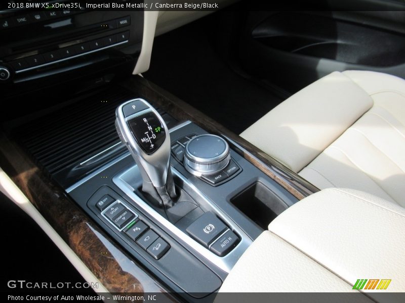 Imperial Blue Metallic / Canberra Beige/Black 2018 BMW X5 xDrive35i