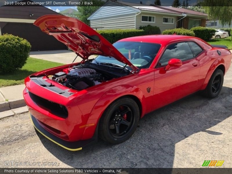 Torred / Black 2018 Dodge Challenger SRT Demon