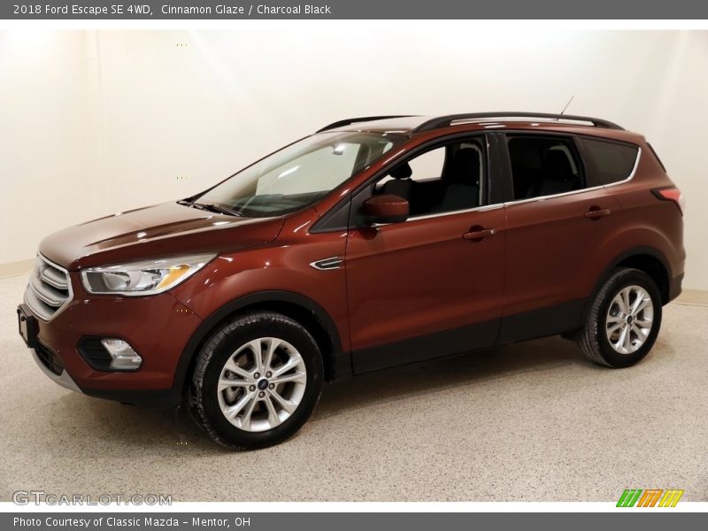 Cinnamon Glaze / Charcoal Black 2018 Ford Escape SE 4WD