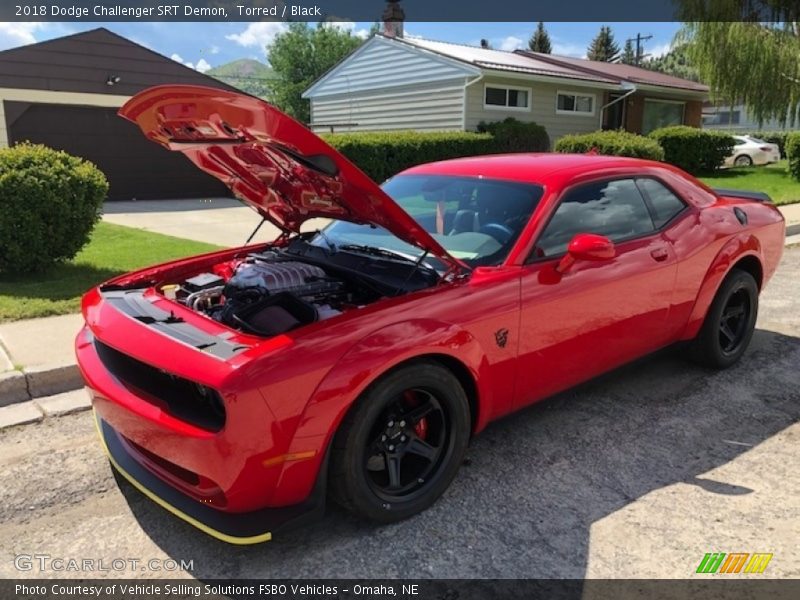 Torred / Black 2018 Dodge Challenger SRT Demon