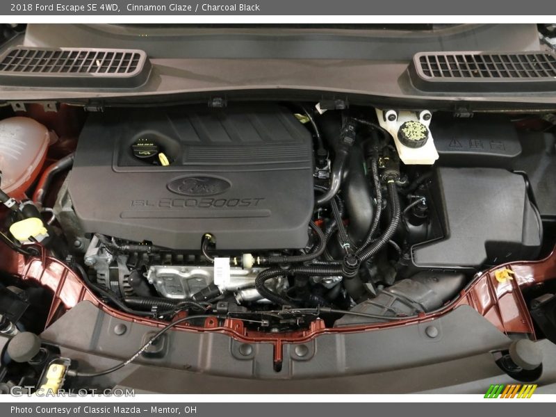 Cinnamon Glaze / Charcoal Black 2018 Ford Escape SE 4WD