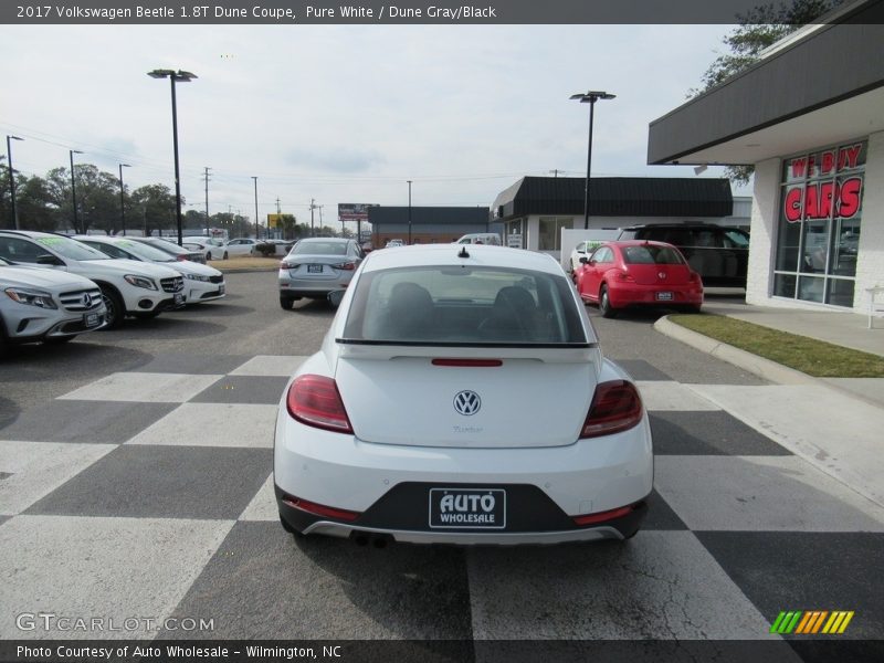 Pure White / Dune Gray/Black 2017 Volkswagen Beetle 1.8T Dune Coupe