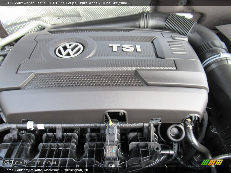Pure White / Dune Gray/Black 2017 Volkswagen Beetle 1.8T Dune Coupe