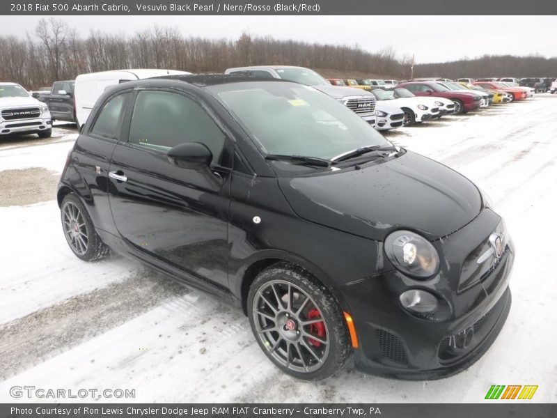 Front 3/4 View of 2018 500 Abarth Cabrio