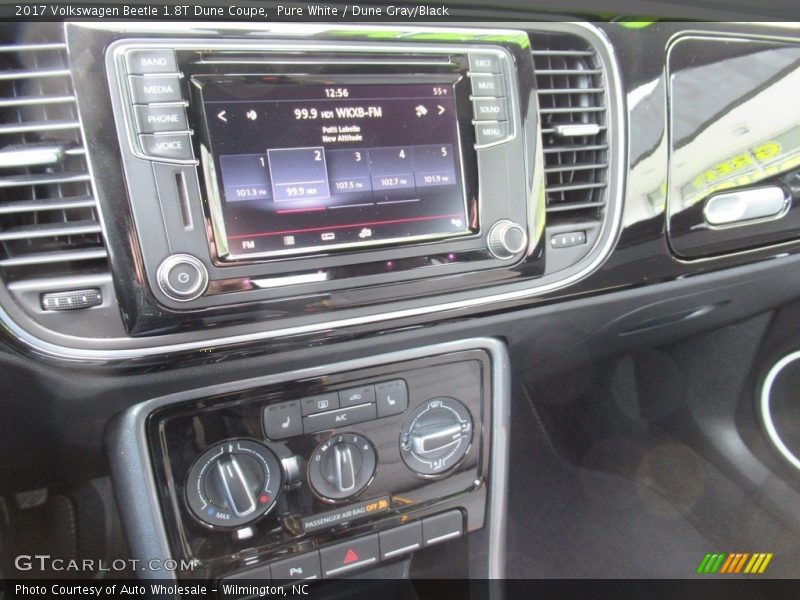 Pure White / Dune Gray/Black 2017 Volkswagen Beetle 1.8T Dune Coupe