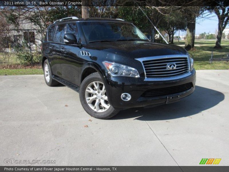 Black Obsidian / Graphite 2011 Infiniti QX 56