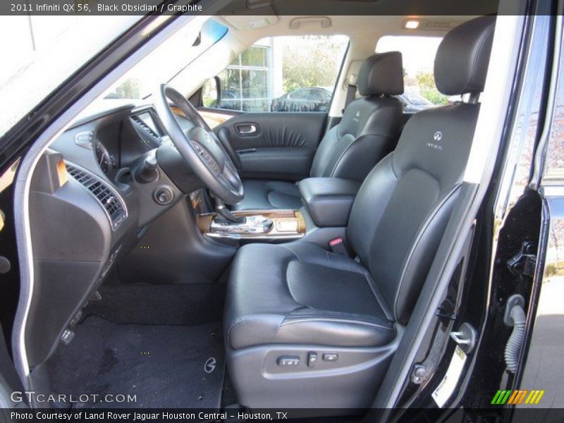 Black Obsidian / Graphite 2011 Infiniti QX 56