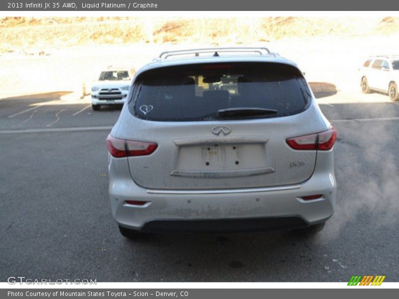 Liquid Platinum / Graphite 2013 Infiniti JX 35 AWD