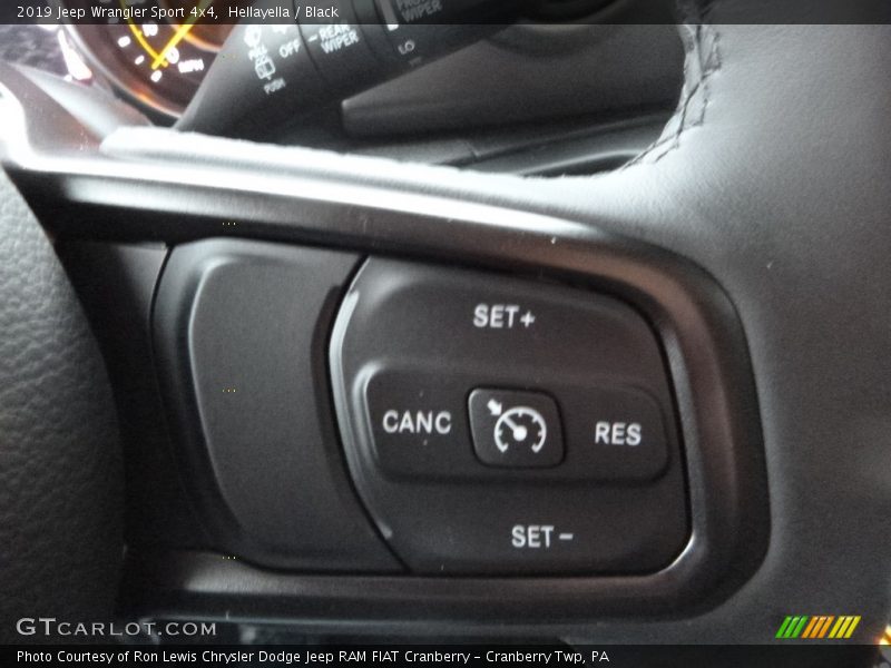 Hellayella / Black 2019 Jeep Wrangler Sport 4x4