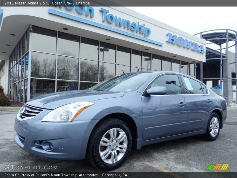 Ocean Gray / Charcoal 2011 Nissan Altima 2.5 S