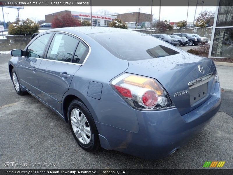 Ocean Gray / Charcoal 2011 Nissan Altima 2.5 S