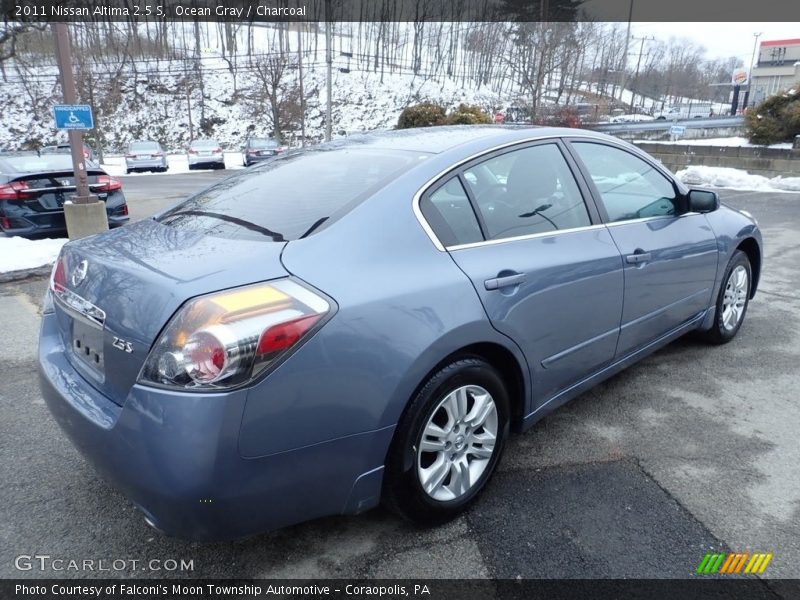 Ocean Gray / Charcoal 2011 Nissan Altima 2.5 S