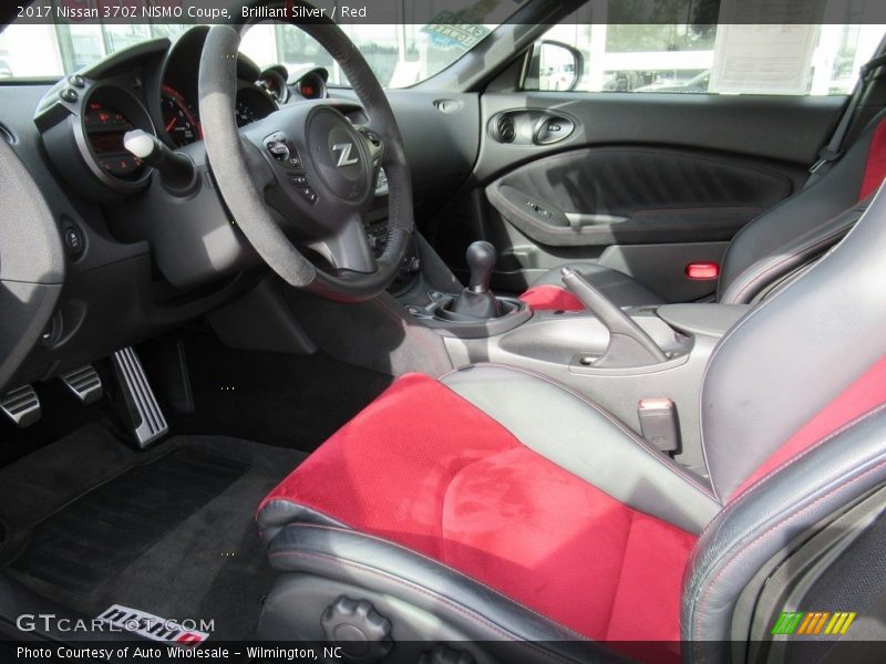 Front Seat of 2017 370Z NISMO Coupe