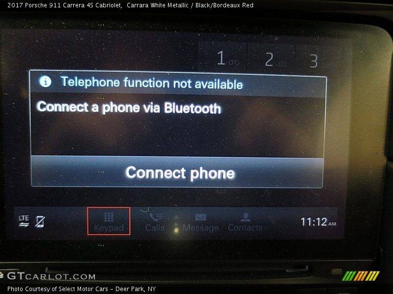 Carrara White Metallic / Black/Bordeaux Red 2017 Porsche 911 Carrera 4S Cabriolet