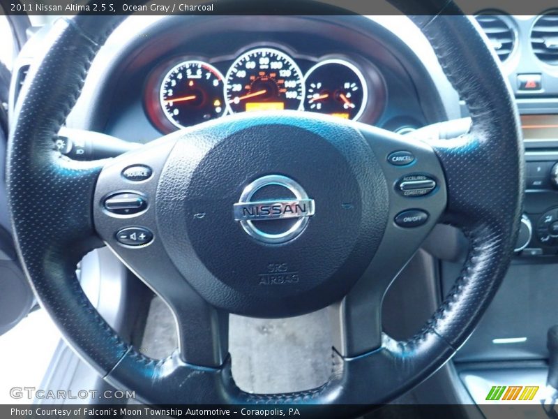 Ocean Gray / Charcoal 2011 Nissan Altima 2.5 S