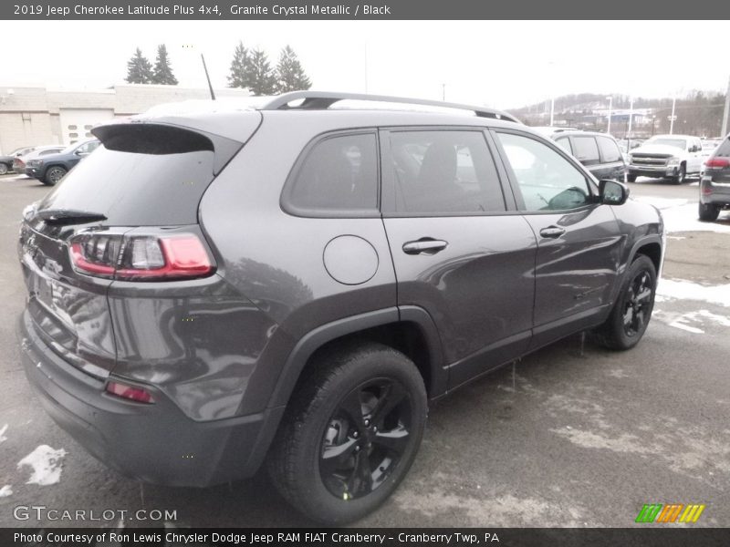 Granite Crystal Metallic / Black 2019 Jeep Cherokee Latitude Plus 4x4