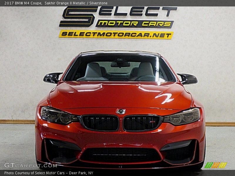 Sakhir Orange II Metallic / Silverstone 2017 BMW M4 Coupe