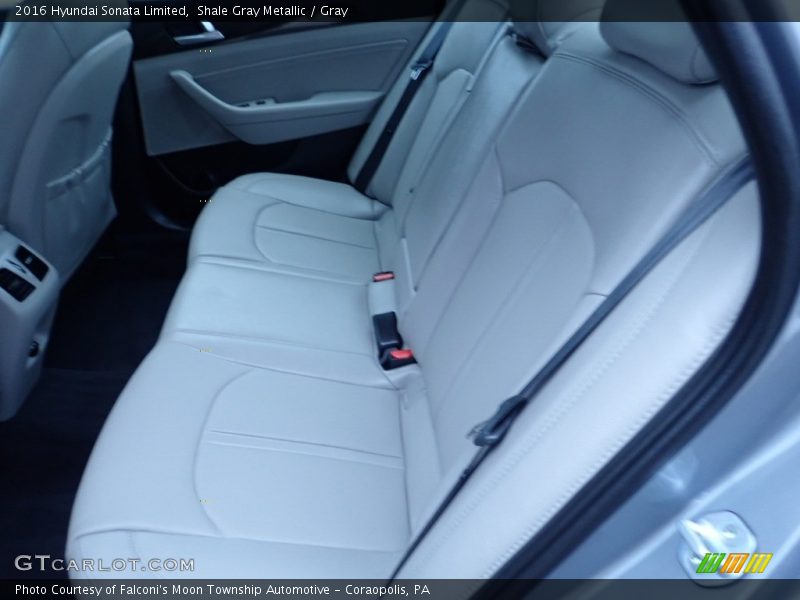 Shale Gray Metallic / Gray 2016 Hyundai Sonata Limited