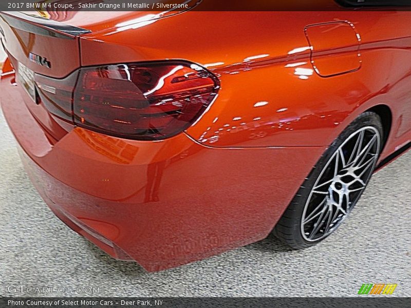 Sakhir Orange II Metallic / Silverstone 2017 BMW M4 Coupe