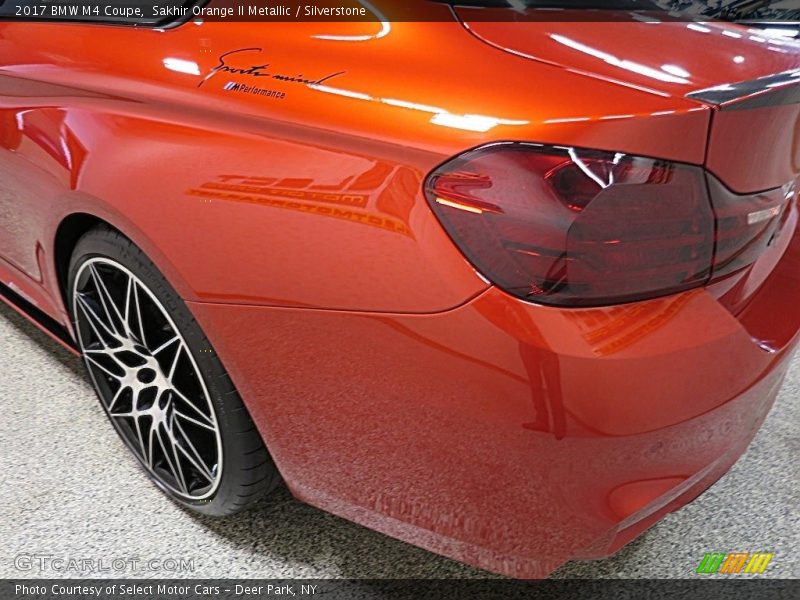 Sakhir Orange II Metallic / Silverstone 2017 BMW M4 Coupe