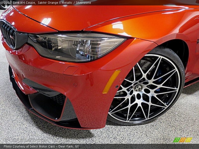 Sakhir Orange II Metallic / Silverstone 2017 BMW M4 Coupe