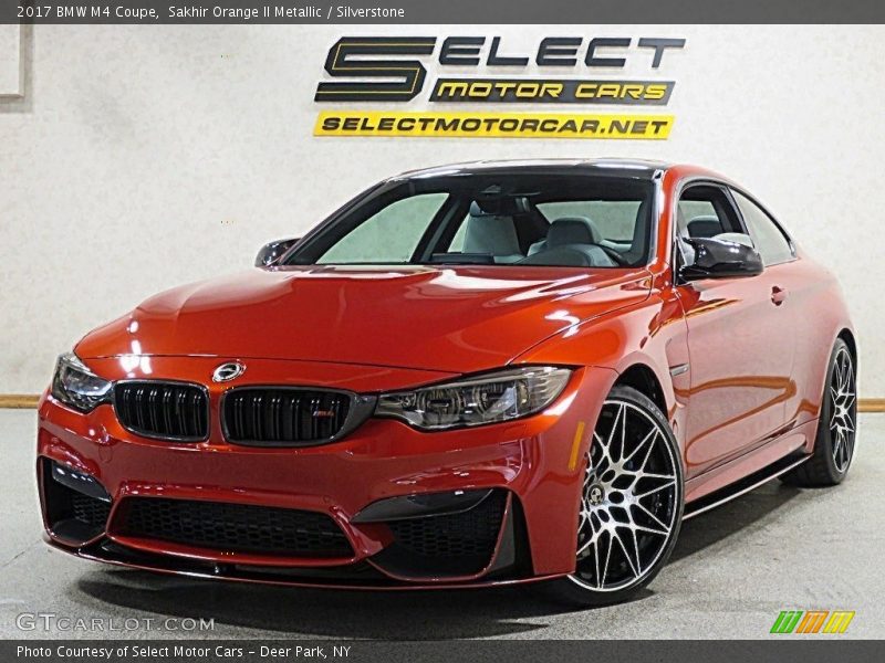 Sakhir Orange II Metallic / Silverstone 2017 BMW M4 Coupe