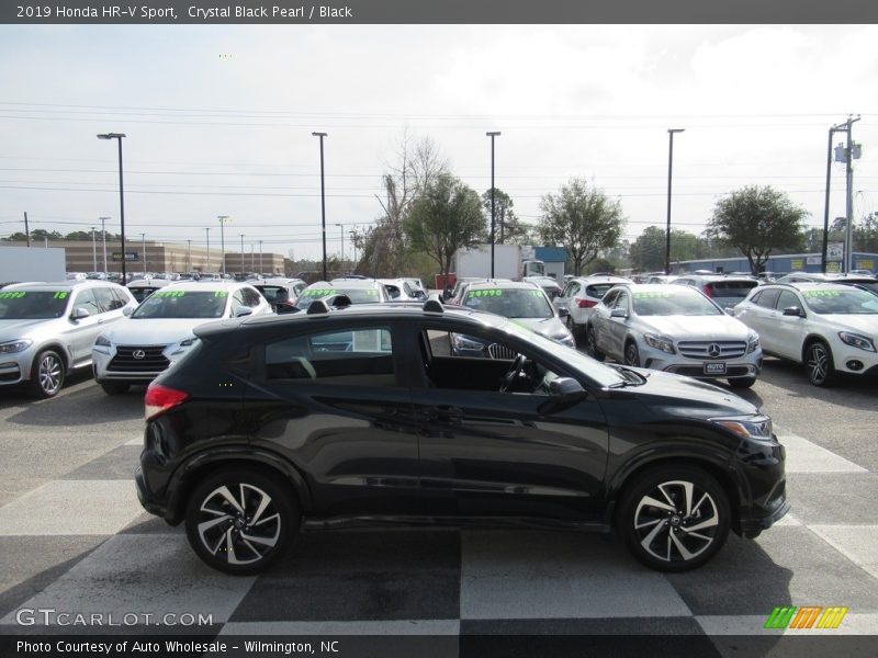 Crystal Black Pearl / Black 2019 Honda HR-V Sport