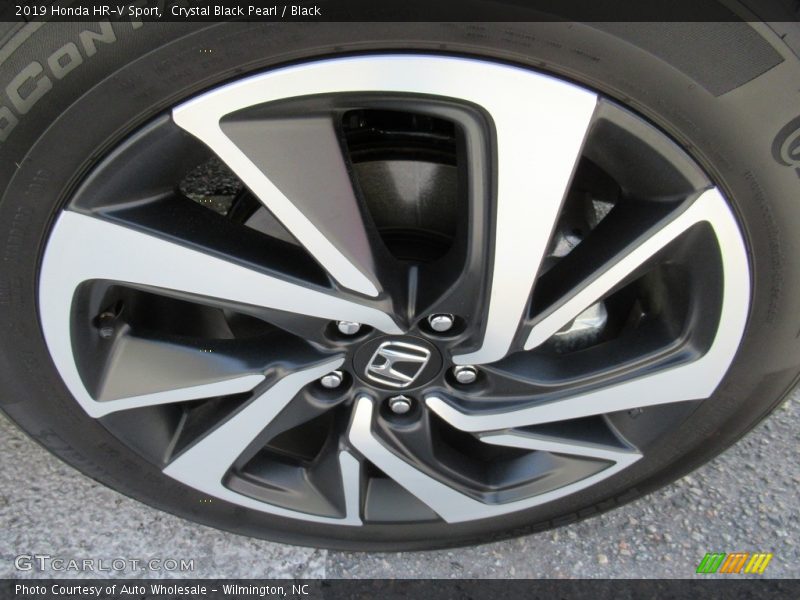 Crystal Black Pearl / Black 2019 Honda HR-V Sport