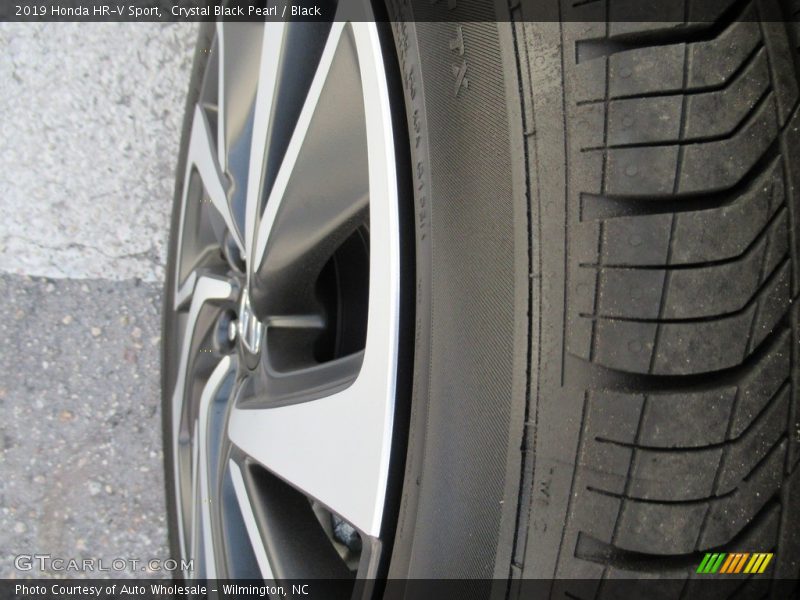 Crystal Black Pearl / Black 2019 Honda HR-V Sport