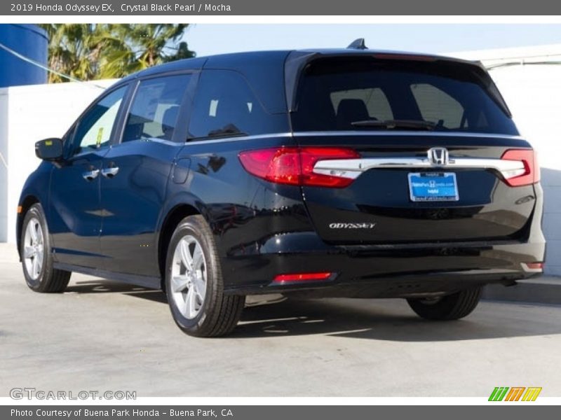 Crystal Black Pearl / Mocha 2019 Honda Odyssey EX