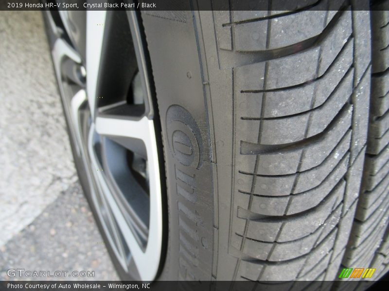 Crystal Black Pearl / Black 2019 Honda HR-V Sport