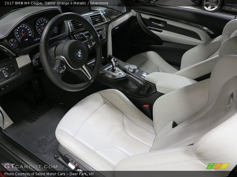  2017 M4 Coupe Silverstone Interior