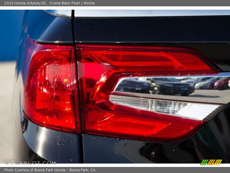 Crystal Black Pearl / Mocha 2019 Honda Odyssey EX