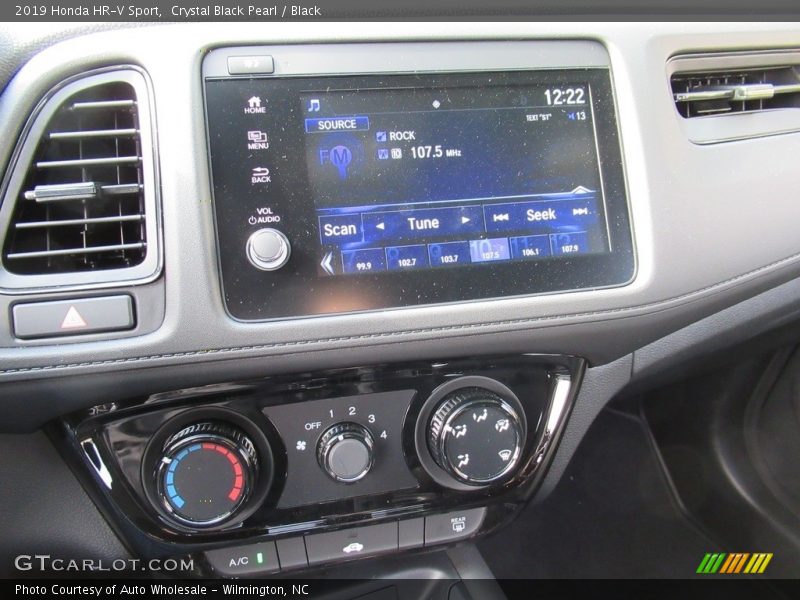 Crystal Black Pearl / Black 2019 Honda HR-V Sport
