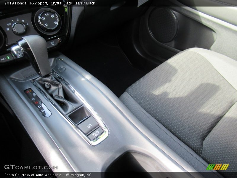 Crystal Black Pearl / Black 2019 Honda HR-V Sport