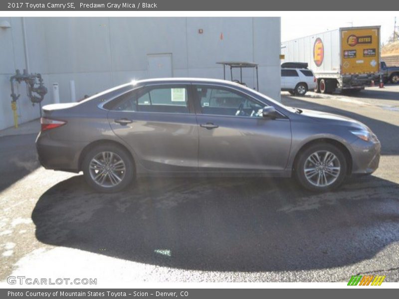 Predawn Gray Mica / Black 2017 Toyota Camry SE