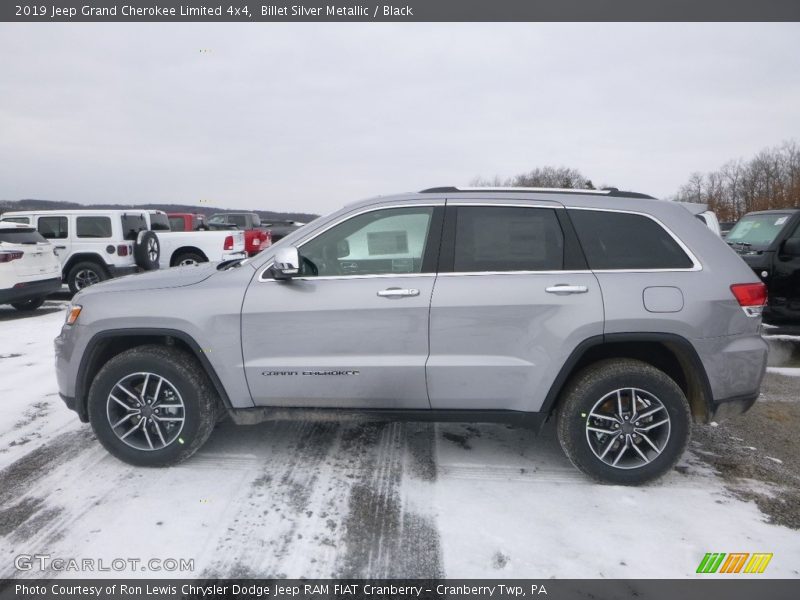 Billet Silver Metallic / Black 2019 Jeep Grand Cherokee Limited 4x4