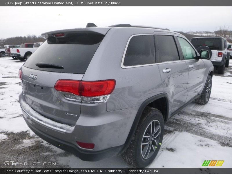 Billet Silver Metallic / Black 2019 Jeep Grand Cherokee Limited 4x4