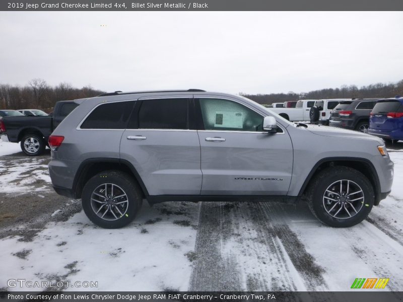 Billet Silver Metallic / Black 2019 Jeep Grand Cherokee Limited 4x4