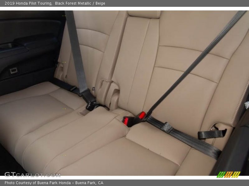 Rear Seat of 2019 Pilot Touring