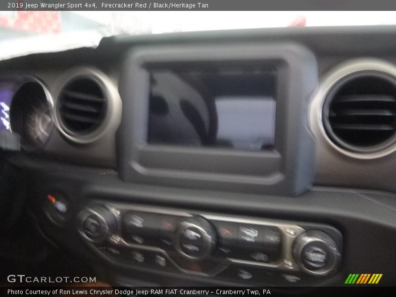 Firecracker Red / Black/Heritage Tan 2019 Jeep Wrangler Sport 4x4