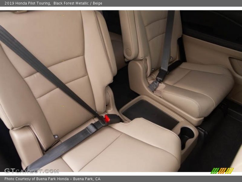 Rear Seat of 2019 Pilot Touring