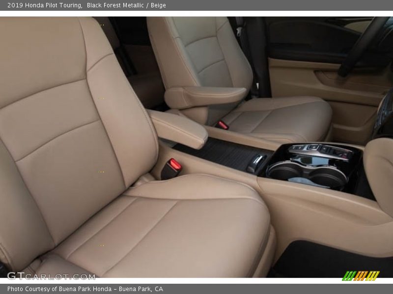 Black Forest Metallic / Beige 2019 Honda Pilot Touring