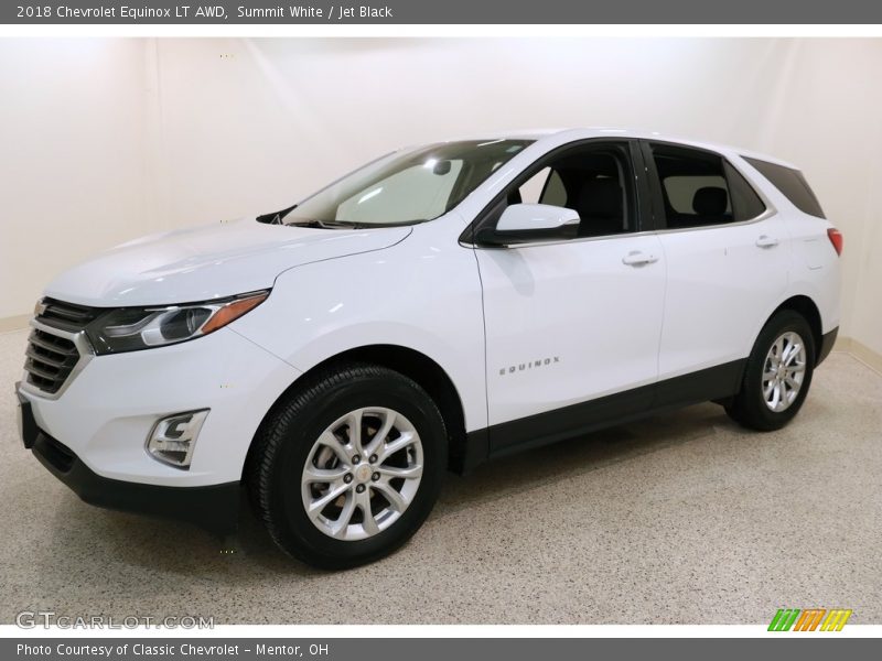 Summit White / Jet Black 2018 Chevrolet Equinox LT AWD