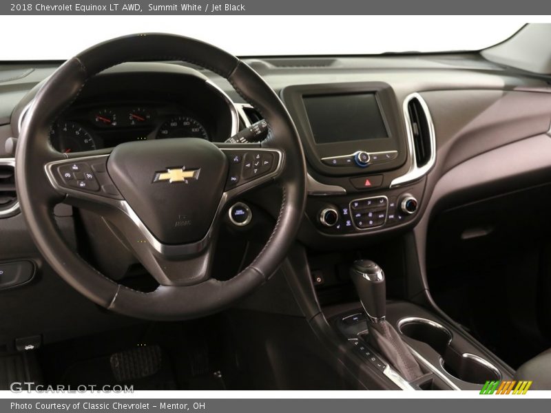 Summit White / Jet Black 2018 Chevrolet Equinox LT AWD