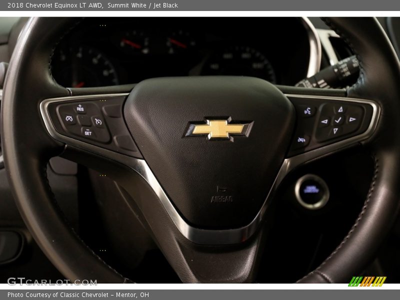 Summit White / Jet Black 2018 Chevrolet Equinox LT AWD